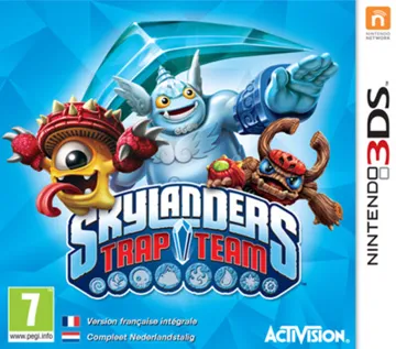 Skylanders Trap Team (Usa) box cover front